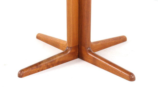 Korup Round 2x Extendable Danish Dining Table Vintage Solid Teak