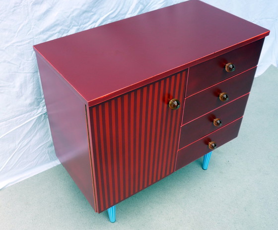 Image 1 of Cassettiera vintage 1 anta 4 cassetti