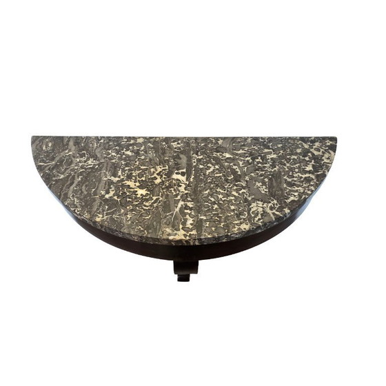 Image 1 of Console murale ancienne à plateau en marbre, seconde moitié du XIXe siècle