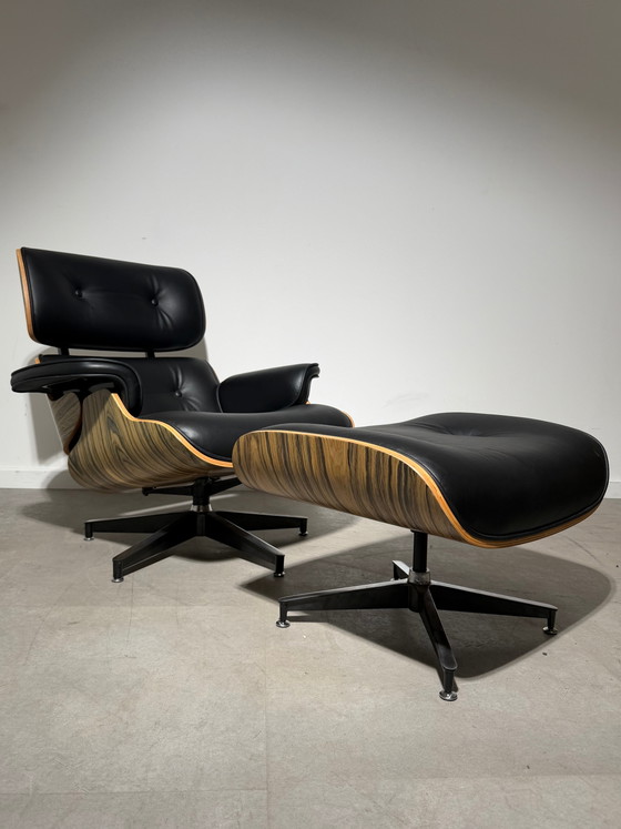 Eames Lounge Chair & Ottoman Replika – Palisander-Finish – Sessel (photo 3 of 10)