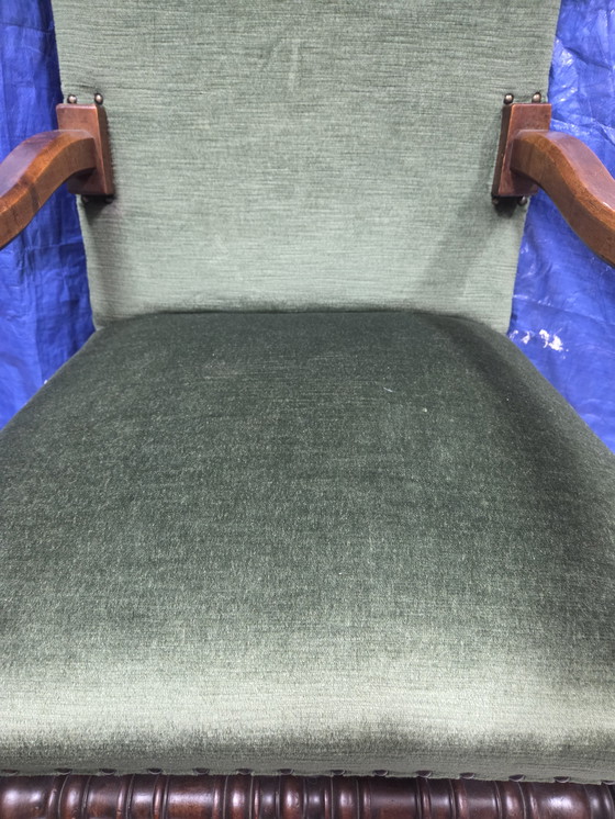 Image 1 of Poltrona vintage suggestiva, perfetta per Sinterklaas o Natale