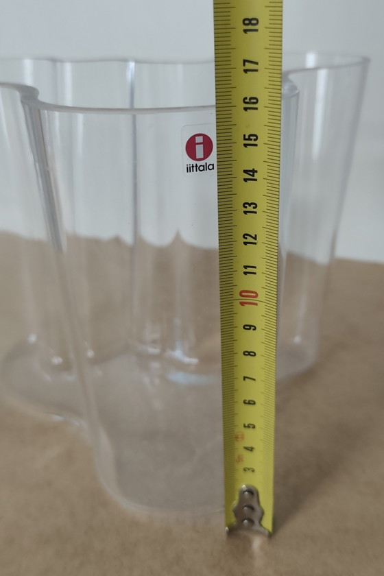 Image 1 of Alvar Aalto Iittala Vaas Helder 160 mm