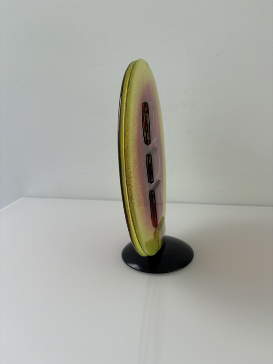 Image 1 of Vintage 1960’s Glassculptuur Brandende Zon