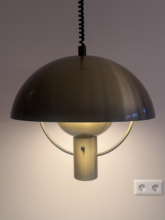 Rare Dijkstra pendant lamp 70s – Dijkstra Lampen, Plastic (photo 4 of 15)