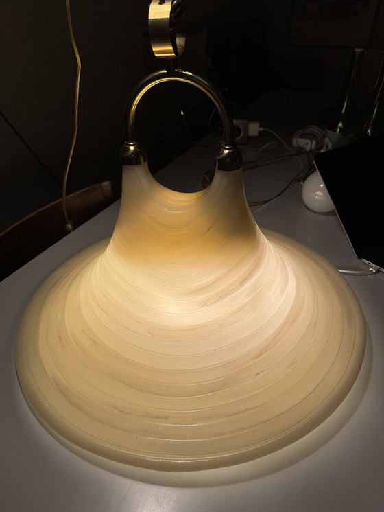 Image 1 of Große Mid-Century Hängeleuchte von Cristtallux Deutschland