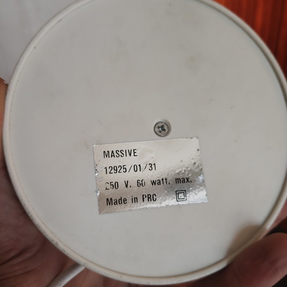 Image 1 of White Postmodern Desk Lamp by Massive, 1980s