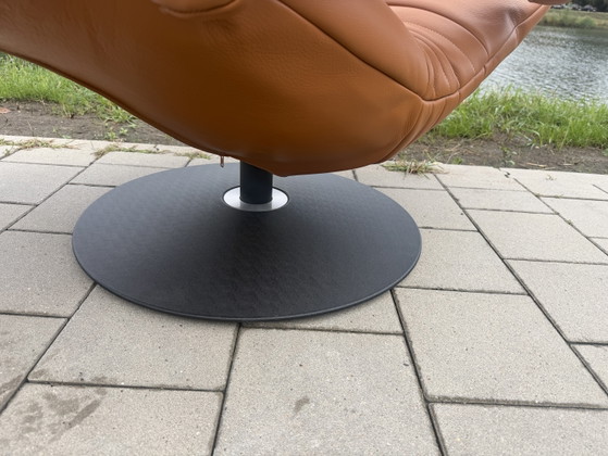 Wunderschöner Jori Yoga Relax in perfektem Zustand! Cognac Fuerte – Sessel, Leather (photo 7 of 15)