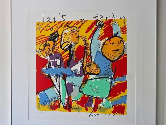 Image 1 of Herman Brood - Let's have a party - E/A 28/50 - Hand signed