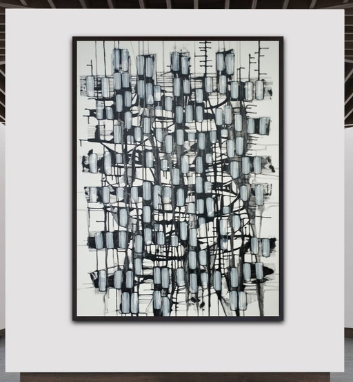 Natia Antadze Composición abstracta XXL