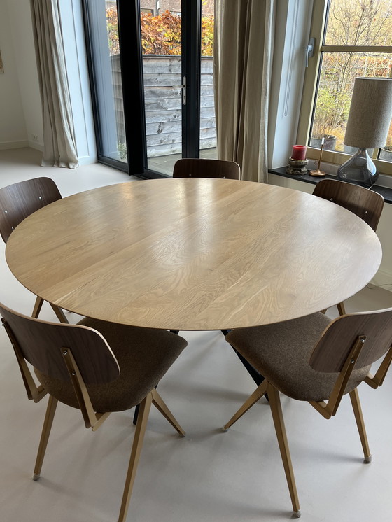 Image 1 of Ronde tafel Studio Henk Butterfly quad rond 140 cm