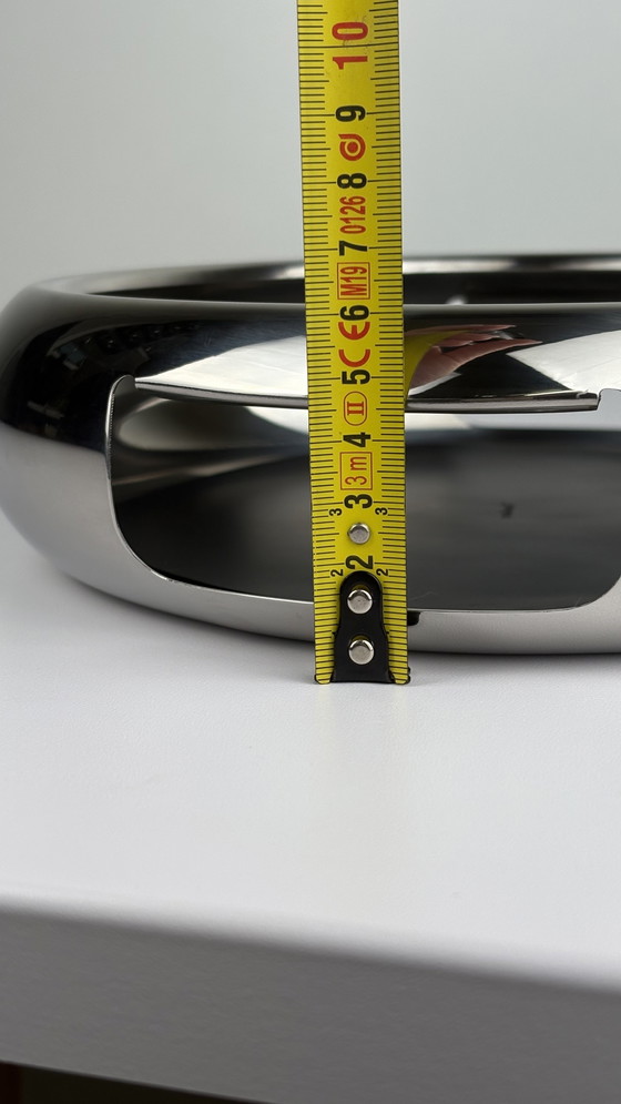 Image 1 of Sphera Sambonet bol / plateau design en acier inoxydable chromé