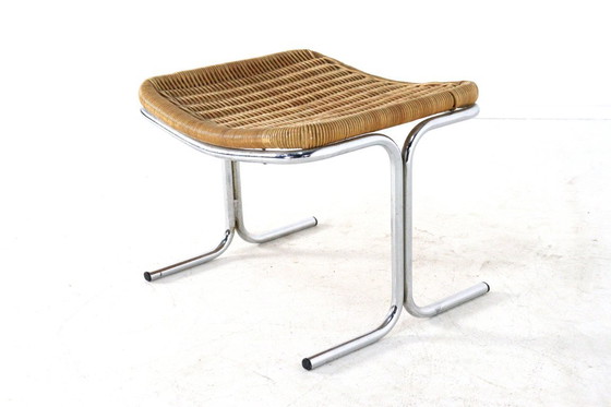 Image 1 of Dirk van Sliedregt voor Gebroeders Jonkers voetenbankje vintage 