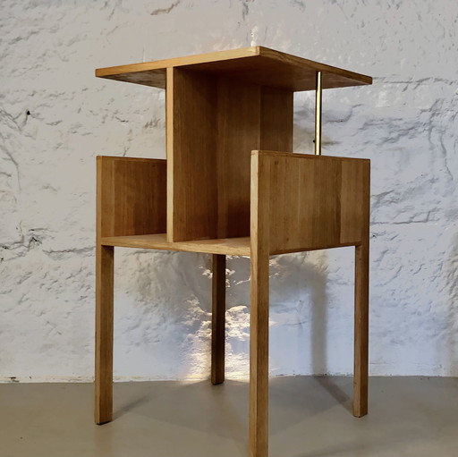 Bedside, bibus or side table Moderniste numbered