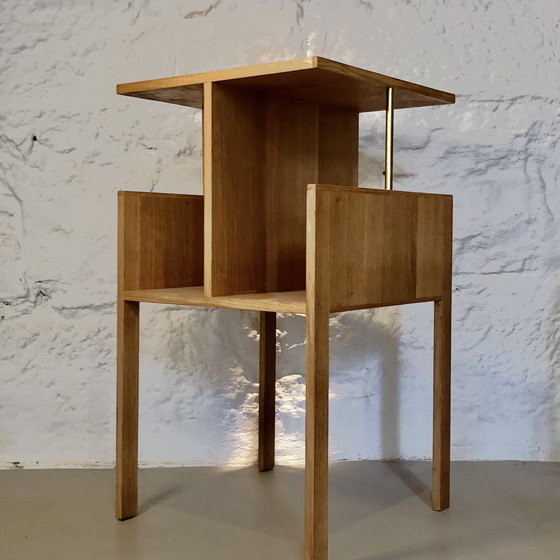 Image 1 of Bedside, bibus or side table Moderniste numbered