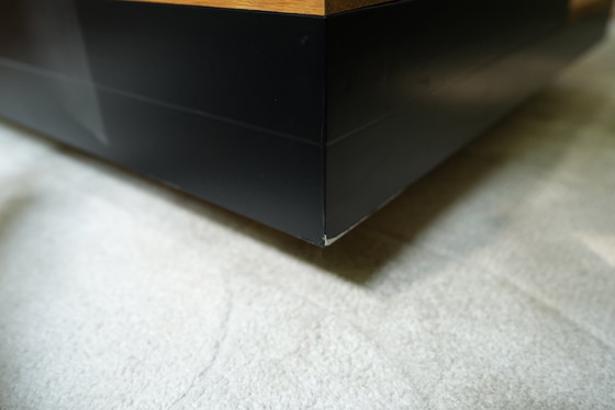 Image 1 of Tavolino da caffè galleggiante impilato japandi di metà secolo