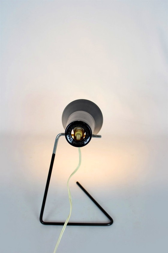 Image 1 of Black Table Lamp by Josef Hurka for Drupol, 1960s