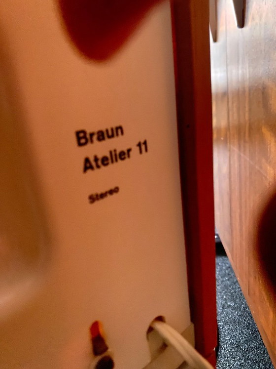 Braun Atelier avec 2 haut-parleurs L11 – Objets déco, Wood (photo 7 of 9)