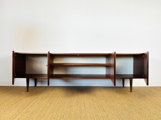 Image 1 of Scandinavian rosewood sideboard with tapered legs, 1960