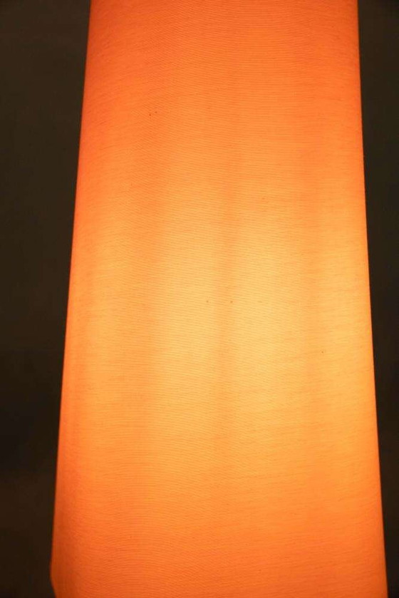 Image 1 of Japandi Deens design tafellamp teakhout, sixties table lamp