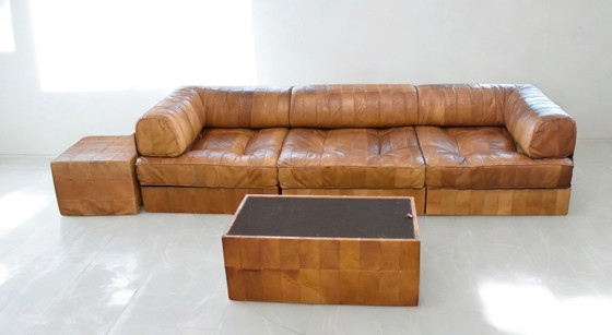 Image 1 of De Sede DS 88 Exclusive 1975 Modular Patchwork Landscape Sofa