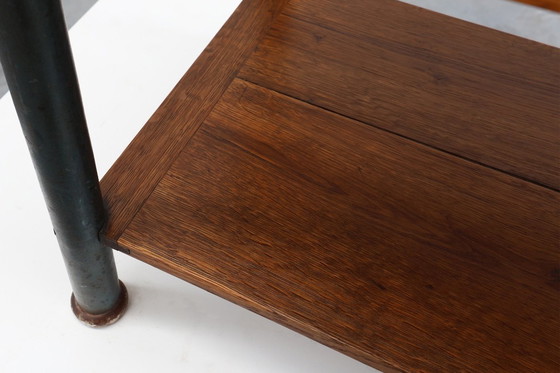 Image 1 of Tavolino o comodino industriale in stile Bauhaus, Belgio 1910 ca.