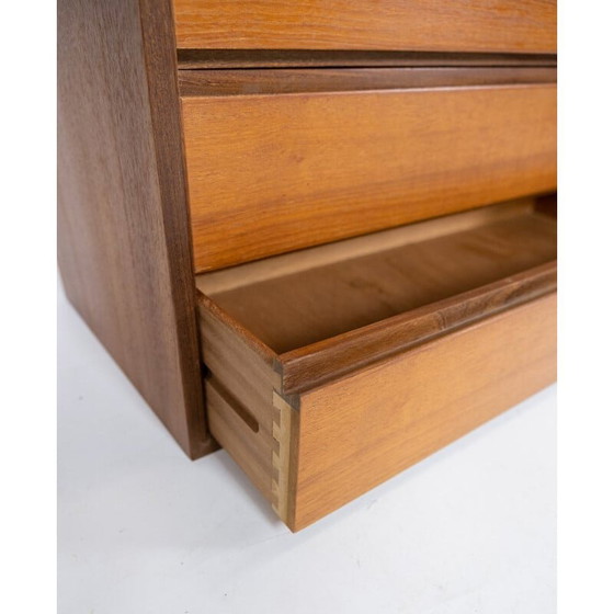 Image 1 of Vintage teak Wall mounted cabinet, Danish 1960s