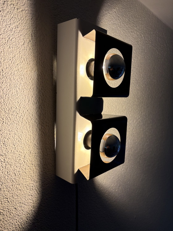 Vintage Massive Wall light 70s – Metal (photo 4 of 6)
