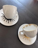 Illy design coffee cups 160ml from the Art Collection 2020, designed by Ai Weiwei.