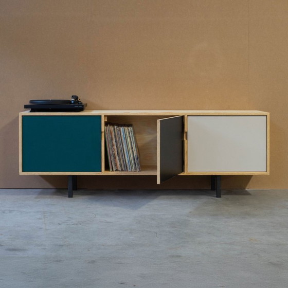 Image 1 of Credenza in compensato/compensato - realizzata a mano