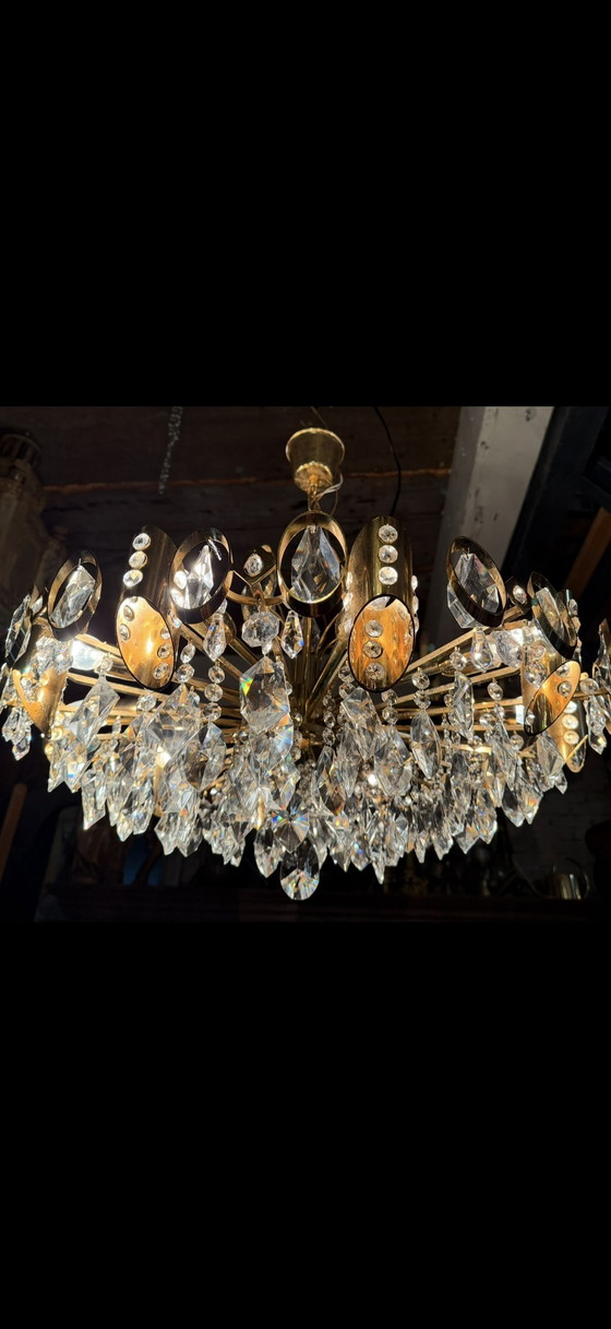 Image 1 of XXL vintage Palwa Leuchten design lamp