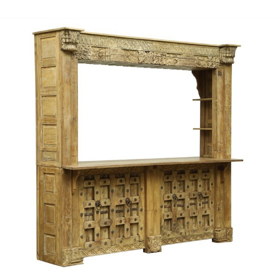 HINDI Getränketheke – Getränkeschrank, Metall, Holz (photo 16 of 16)