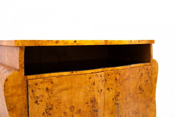 Image 1 of Art Deco ladekast uit de jaren 1940, Polen.