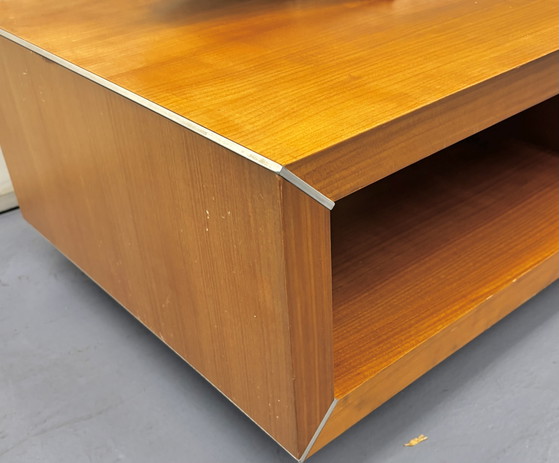 Image 1 of Origineel Lignet Roset tv-meubel/designer HiFi tv-meubel van kersenhout op wielen/lengte: 108 cm