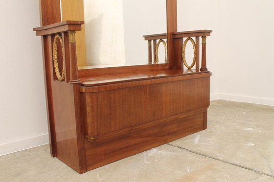 Image 1 of Espejo de salón de caoba de la Secesión vienesa, 1910