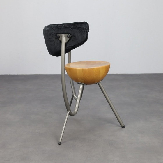 Image 1 of 4x Sedia da pranzo postmoderna di Rob Eckhardt, anni '80