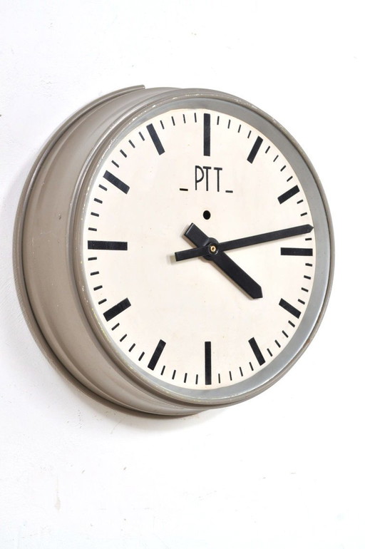 Vintage clock PTT, 1960s