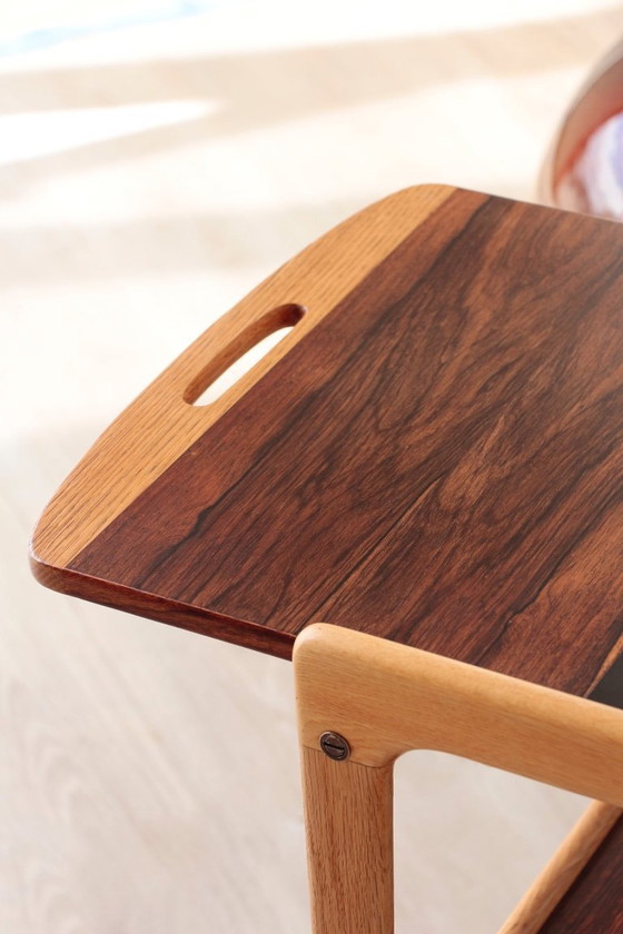 Image 1 of Desserte scandinave vintage en palissandre – Yngve Ekström