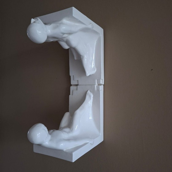 Oggetto decorativo Art Déco Godefridus Boonekamp Schoonhoven Marchio cieco 1930 (foto 10 di 13)