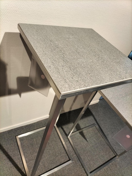 Tavolino laterale Metaform Twice (set di 2)