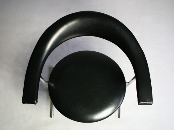 Image 1 of Bullhorn Chair RAR Hans Kaufeld 60th Kontor Chair Leather armchair