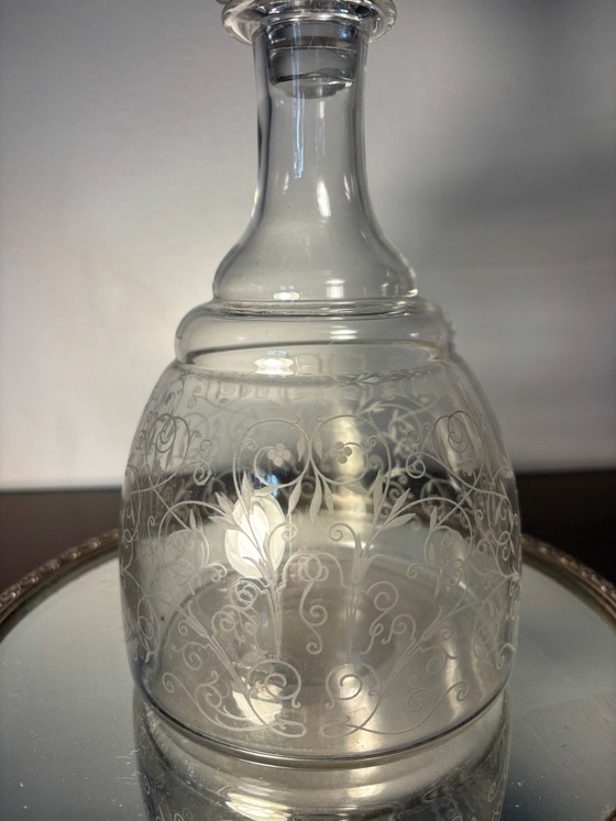Baccarat Michel Ange Karaffe vor 1936 – Tischdekoration, Kristall (photo 14 of 15)