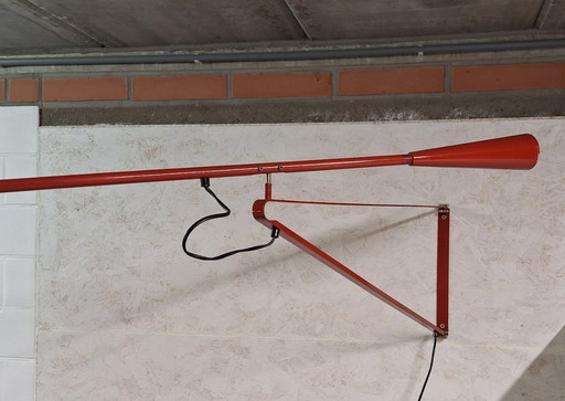 Vintage wall lamp by Paolo Rizotto for Arteluce, 1970s