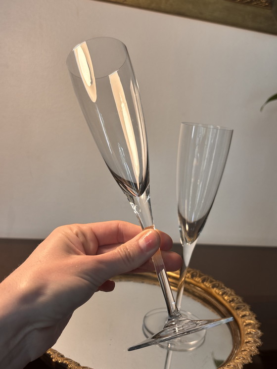 Image 1 of 2 Baccarat champagneglazen