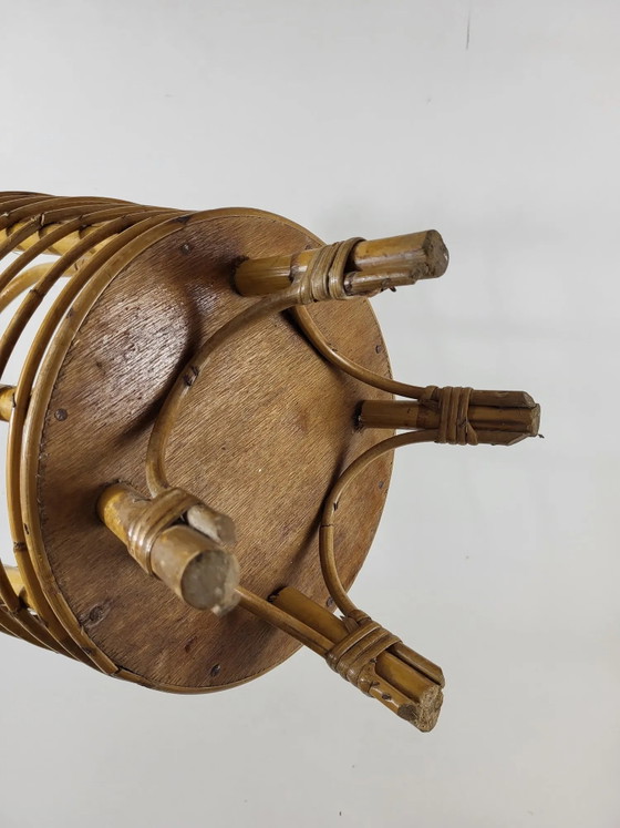 Rattan basket 60s – Decorative Objects, Wicker, Vintage (photo 6 of 6)
