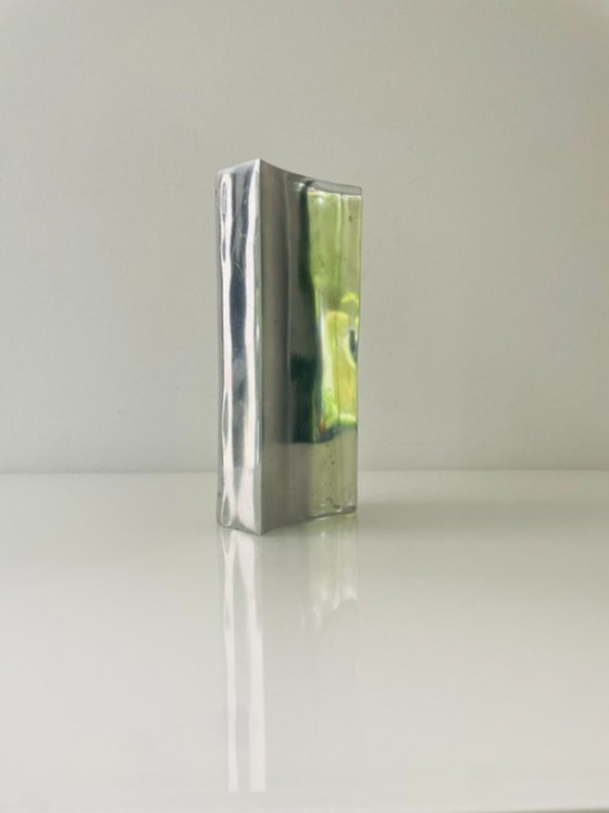 Image 1 of Modern stainless steel design vase with 3 openings