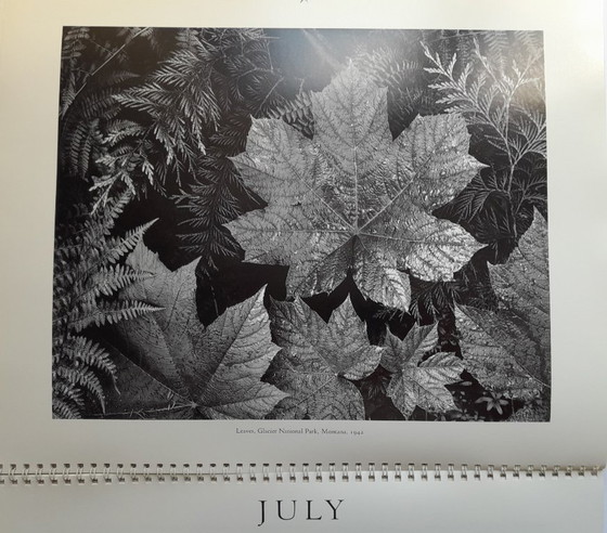 Image 1 of Calendario de Ansel Adams de 1988