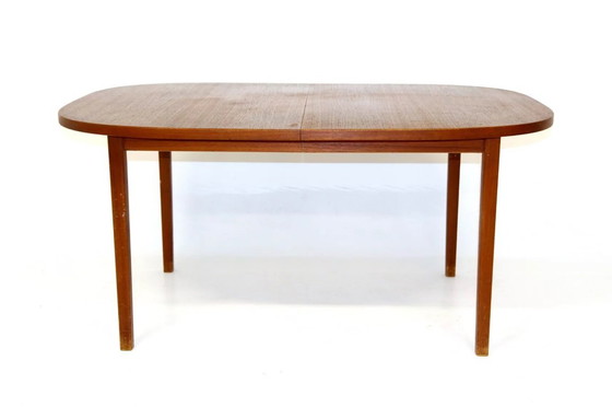 Image 1 of Mesa de comedor de teca, Suecia, 1960