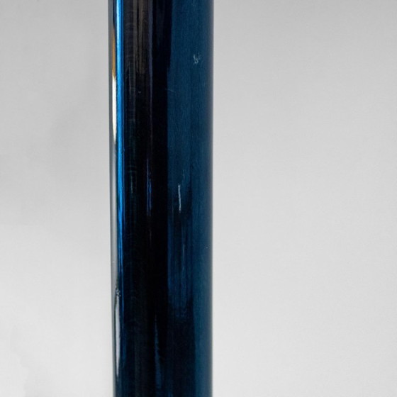 Image 1 of 1x Italienische Moderne Garderobe aus dunkelgrün glasiertem Holz aus den 1970er Jahren