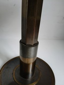 Bauhaus Art Deco Brass table lamp