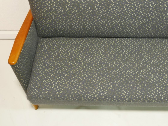 Image 1 of Vintage bank uit de jaren 60, mid-century bank, originele bekleding, Duitsland